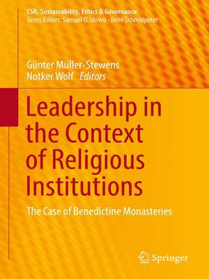 cover image of Leadership in the Context of Religious Institutions